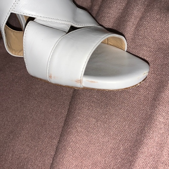 Michael Kors White Heels - Picture 3 of 5